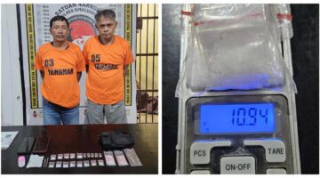 Penggerebekan di Silou Kahean, Sat Narkoba Polres Simalungun Sita Sabu Hampir 11 Gram