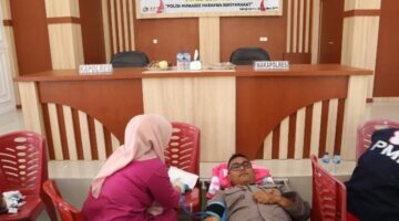 Melalui Donor Darah, Polres Gayo Lues Tunjukkan Dedikasi Polri Presisi yang Humanis dan Peduli Sesama