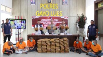 Kapolres Gayo Lues: Lebih dari 45 Juta Jiwa Terselamatkan dari Bahaya Ganja dan Sabu Hasil Operasi Satresnarkoba