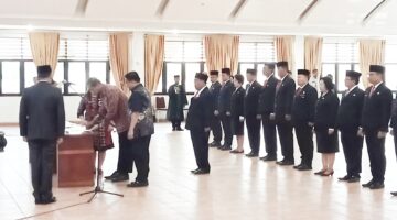 Bupati  Karo lantik 14 Pejabat Pimpinan Tinggi Pratama