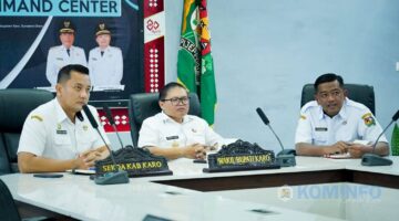 Wabup Karo Sampaikan Permasalahan Krusial Daerah ke Kemendagri: TKD, Galian C, dan BUMD   