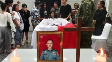 Prosesi Pemakaman Laksma TNI Febri Tangkudung Bakal Berlangsung di Minahasa Utara