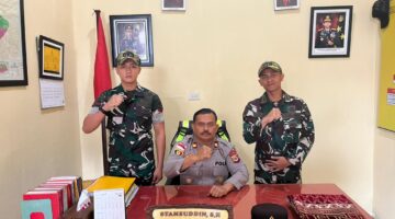 Kapolsek Blangkejeren Tegaskan Pentingnya Kolaborasi dengan Batalyon TP 855/Raksaka Dharma untuk Wujudkan Kamtibmas Kondusif