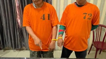 Diringkus Saat Transaksi Dini Hari, Dua Pria Asal Medan Bawa Ratusan Butir Ekstasi dan Sabu ke Berastagi