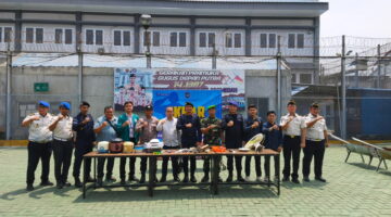 Perkuat Komitmen Bersih Narkoba, 115 Pegawai dan 350 WBP Lapas Kelas I Medan Dinyatakan Negatif Tes Urine