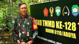 Dansatgas TMMD ke-128 Kodim 0110/Abdya
Letkol Inf Rana Mega Al-Amin, S.I.P.