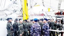 ‎Para crew KRI Bima Suci Serta Puluhan siswa-siswi SMA Taruna Nusantara Kampus Langowan saat berada diatas Dek Kapal (Ft.ist)