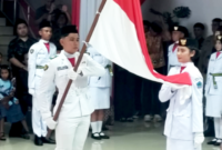 Pengukuhan Pasukan Pengibar Bendera Pusaka (Paskibraka) Kabupaten Minahasa Utara Tahun 2026 (Dok. Istimewa)