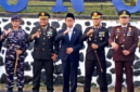 ‎Dandim 1310/Bitung Letkol Inf Dewa Made DJ, bersama Walikota Bitung, Hengky Honandar, S.E., Kapolres, Bitung, AKBP Arie Sulistyo Nugroho, S.I.K., M.H., Kajari Bitung, Erwin Widihantono, S.H., M.H., Dansatrol Kodaeral VIII, Kolonel Laut (P) Marvill Marfel Frits E.D., S.E., M.Tr.Hanla., CRMP. (Ft. talia)