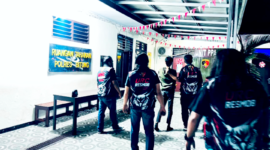 ‎Tim Unit Reaksi Cepat (URC) Resmob Polres Bitung. (Dok. Ist)
