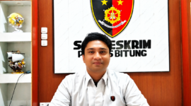 ‎Kasat Reskrim Polres Bitung, AKP Ahmad Anugrah, S.I.K., M.H., (Dok. Istimewa)
‎
