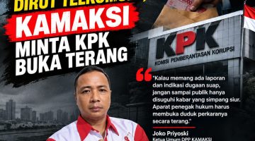Soroti Dugaan Suap Dirut Telkomsel, KAMAKSI Minta KPK Usut Tuntas
