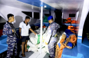 Petugas TNI AL Gorontalo, saat mengamankan Barang Bukti. (Dok. Istimewa)