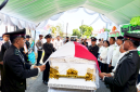 Almarhum Kombes Pol. Steidy Raranta, S.I.K., NRP 72090595, saat akan di berangkatkan. (Dok. Istimewa)
‎