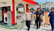 Kapolres Bitung AKBP Arie Sulistyo Nugroho bersama PJU Polres Bitung Turun Langsung ke Terminal Integrated Bitung, (ft. Humas Polres Bitung)
